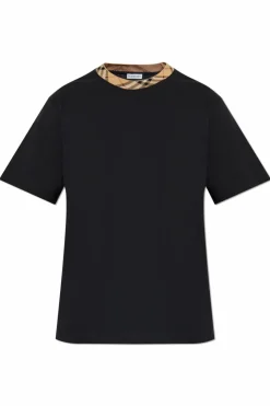 Burberry CZARNY T-shirt `Rayan`
