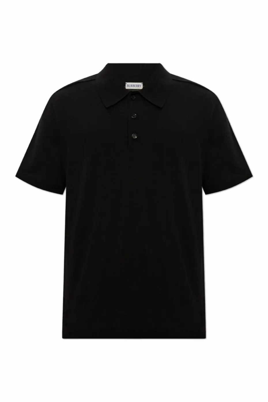 Burberry CZARNY Wełniane polo