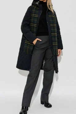 Burberry CZARNY Wełniany golf