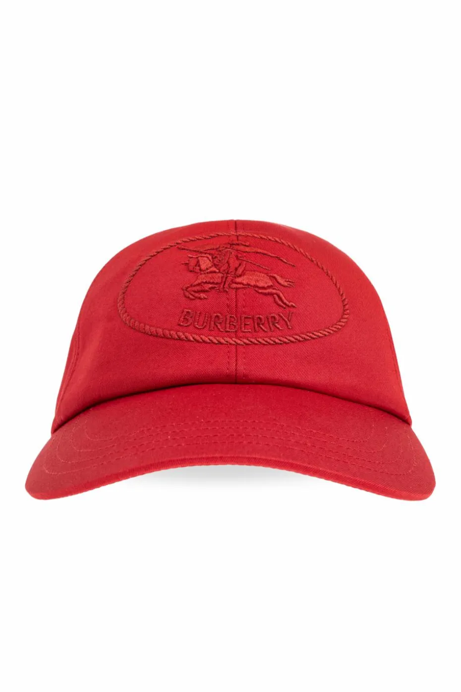 Burberry CZERWONY Czapka z daszkiem z logo