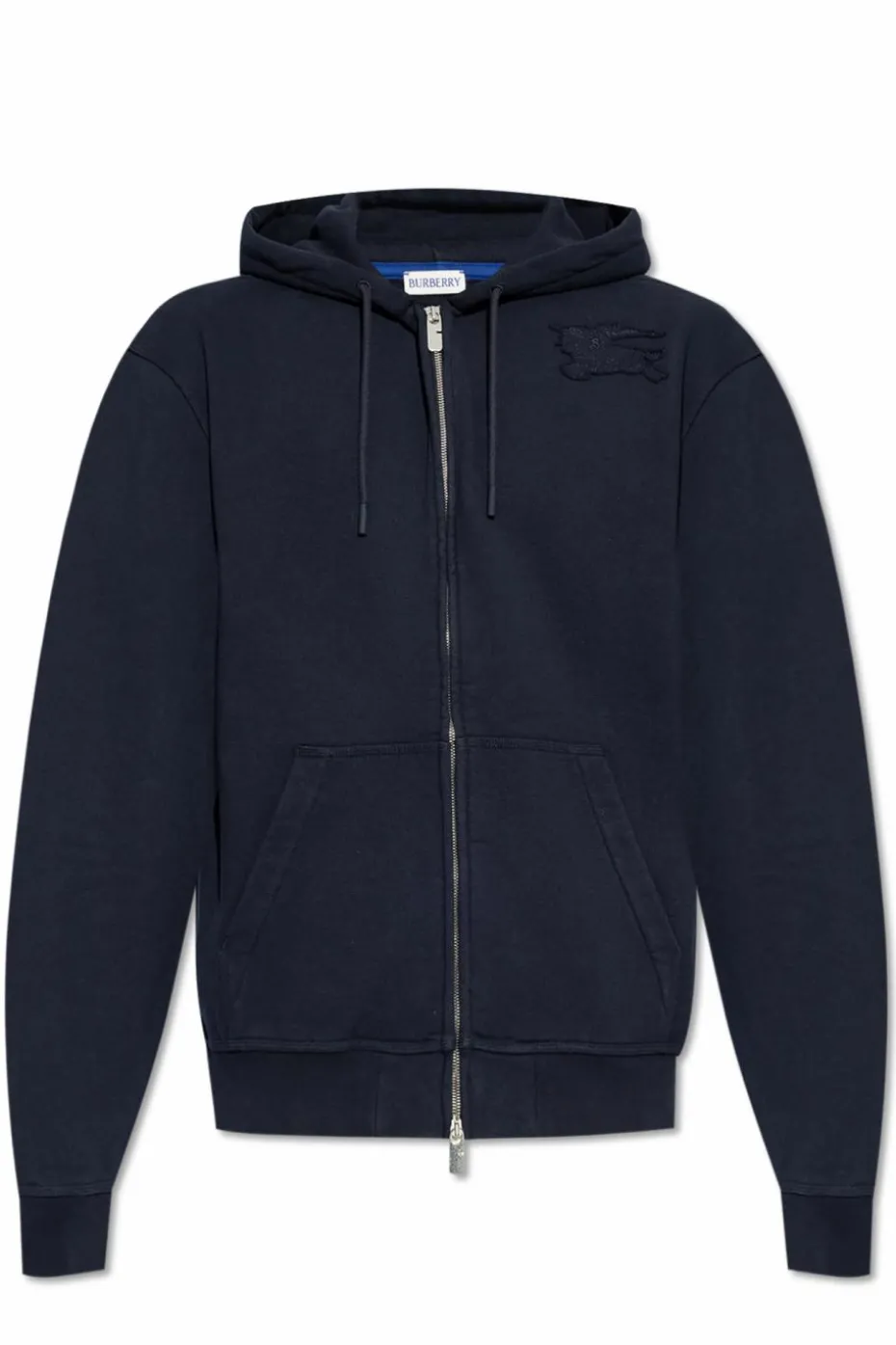 Burberry GRANATOWY Bluza z kapturem