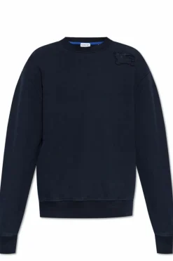 Burberry GRANATOWY Bluza z logo