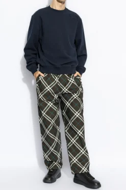 Burberry GRANATOWY Bluza z logo