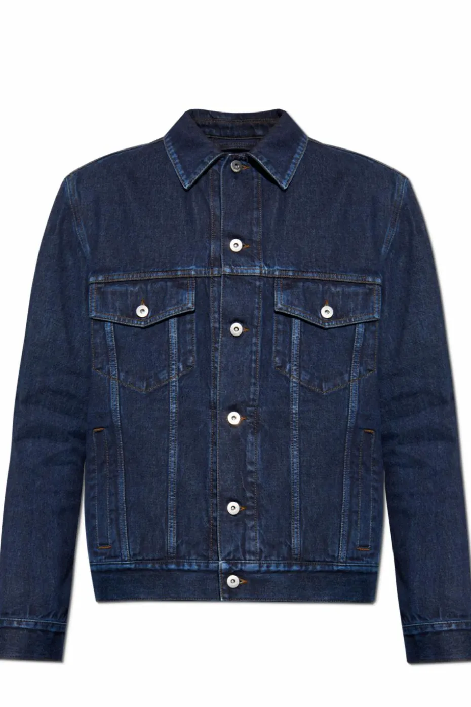 Burberry GRANATOWY Jeansowa kurtka