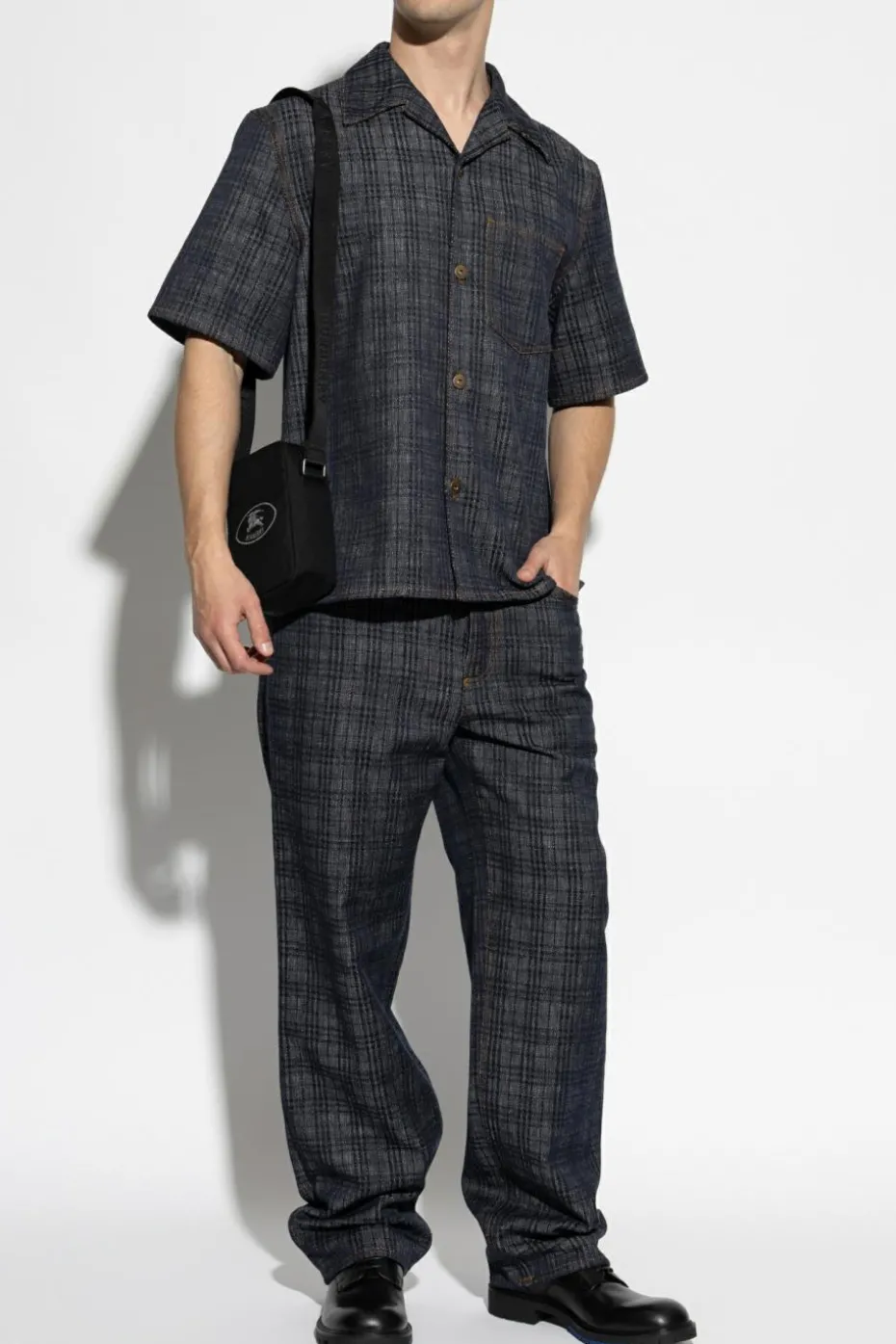 Burberry GRANATOWY Jeansy `Dexter`