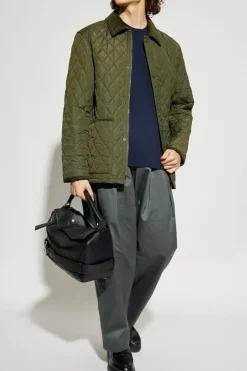 Burberry GRANATOWY Kaszmirowy sweter