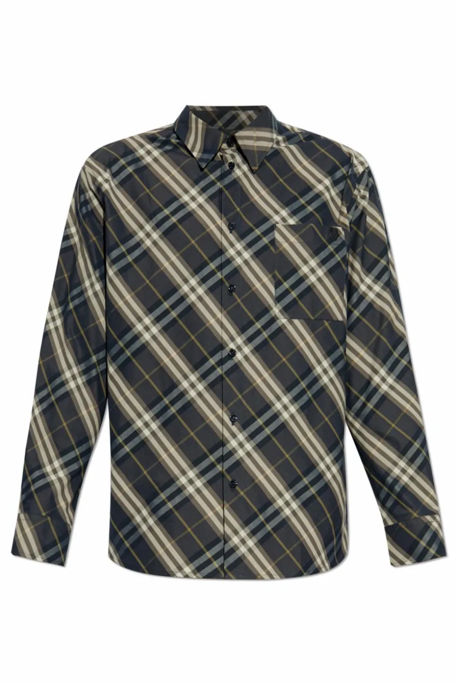 Burberry GRANATOWY Koszula w kratę