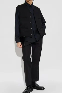 Burberry GRANATOWY Koszula z logo