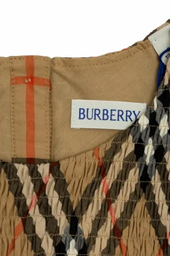 Burberry Kids beżowy Bluza z wzorem w kratę