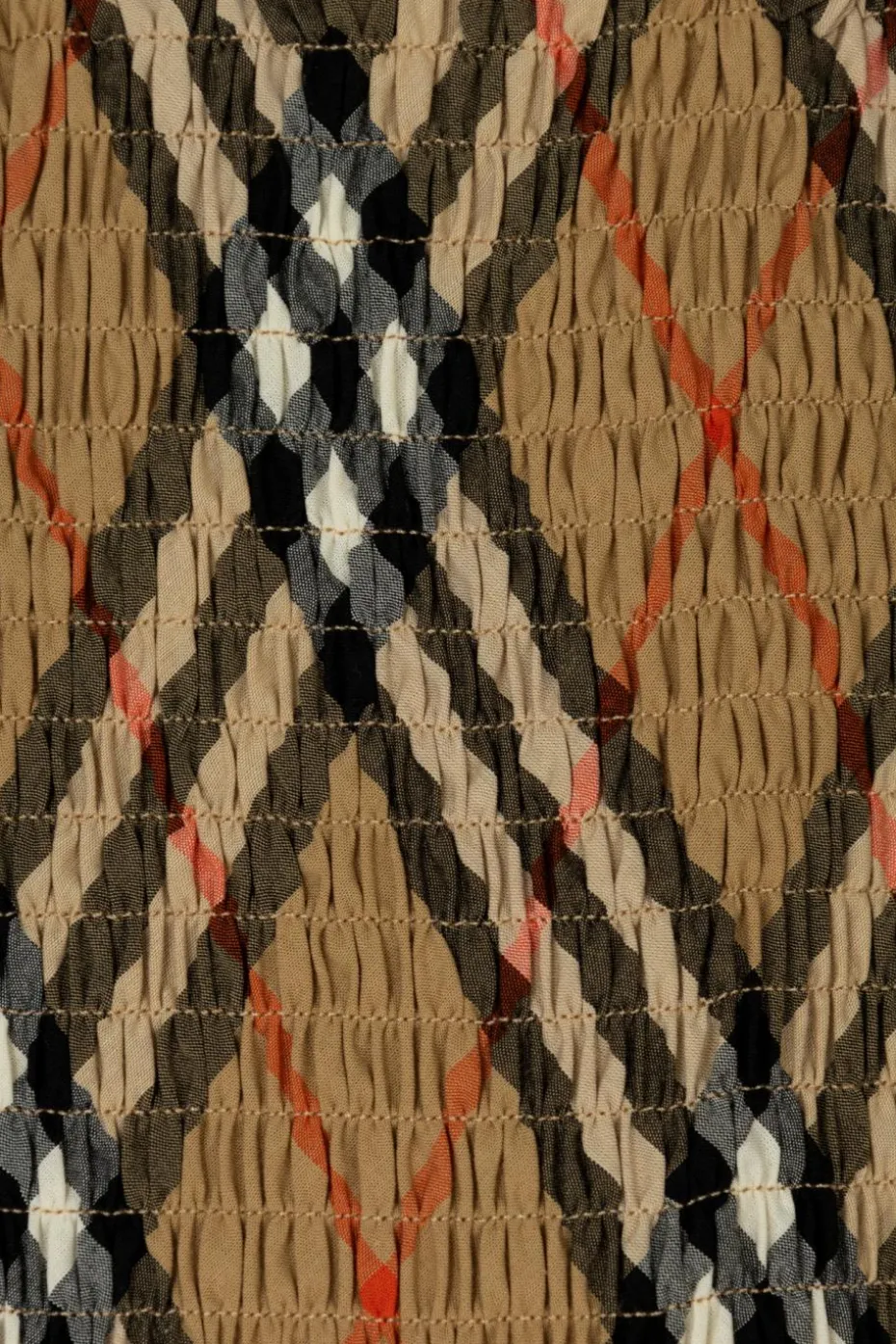 Burberry Kids beżowy Bluza z wzorem w kratę