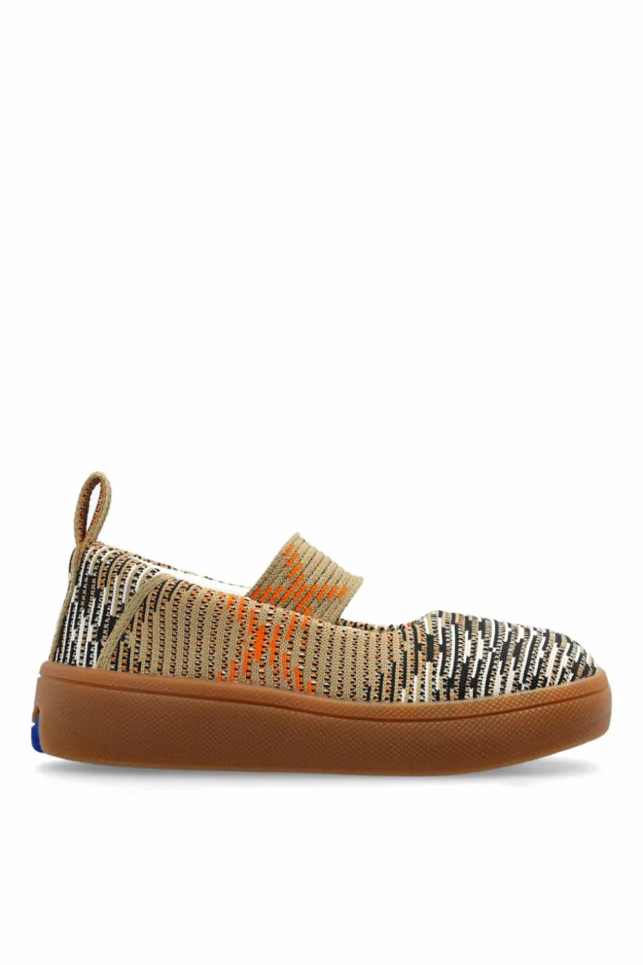 Burberry Kids beżowy Buty ze wzorem w kratę