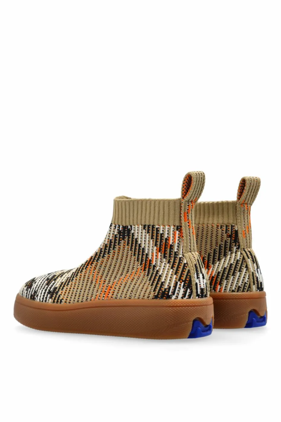 Burberry Kids beżowy Buty ze wzorem w kratę