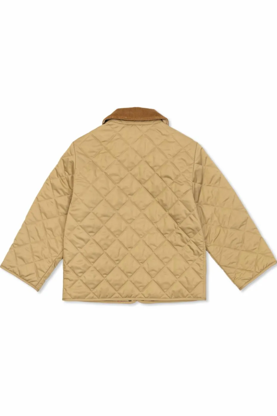 Burberry Kids beżowy Pikowana kurtka