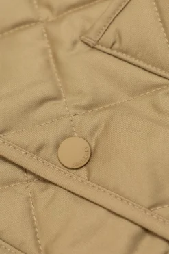 Burberry Kids beżowy Pikowana kurtka