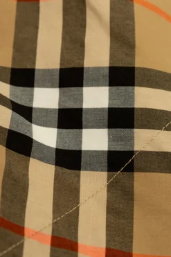Burberry Kids beżowy Spódnica ze wzorem w kratę