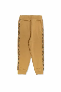 Burberry Kids beżowy Spodnie dresowe