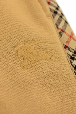 Burberry Kids beżowy Spodnie dresowe
