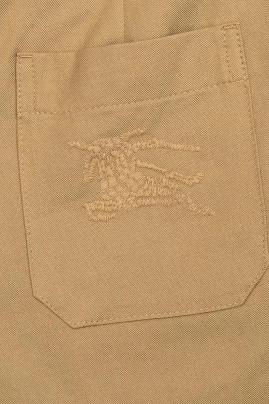 Burberry Kids beżowy Szorty z logo