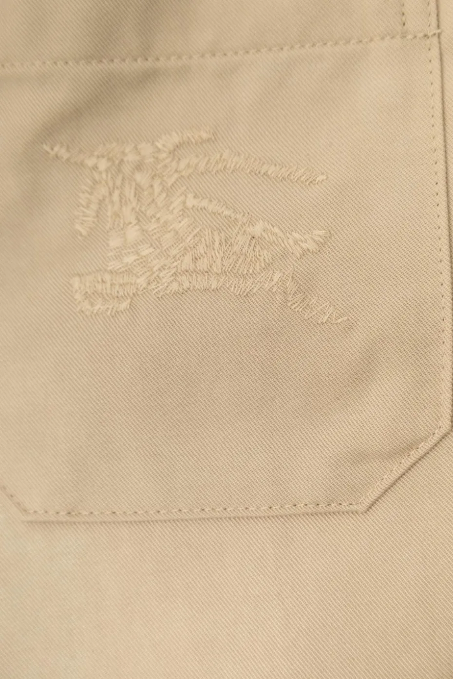 Burberry Kids beżowy Szorty z logo