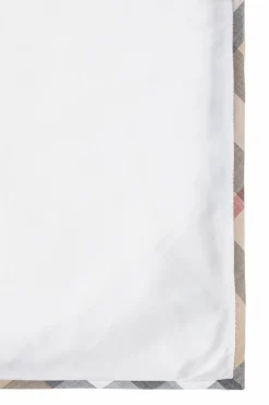Burberry Kids BIAŁY Kocyk niemowlęcy