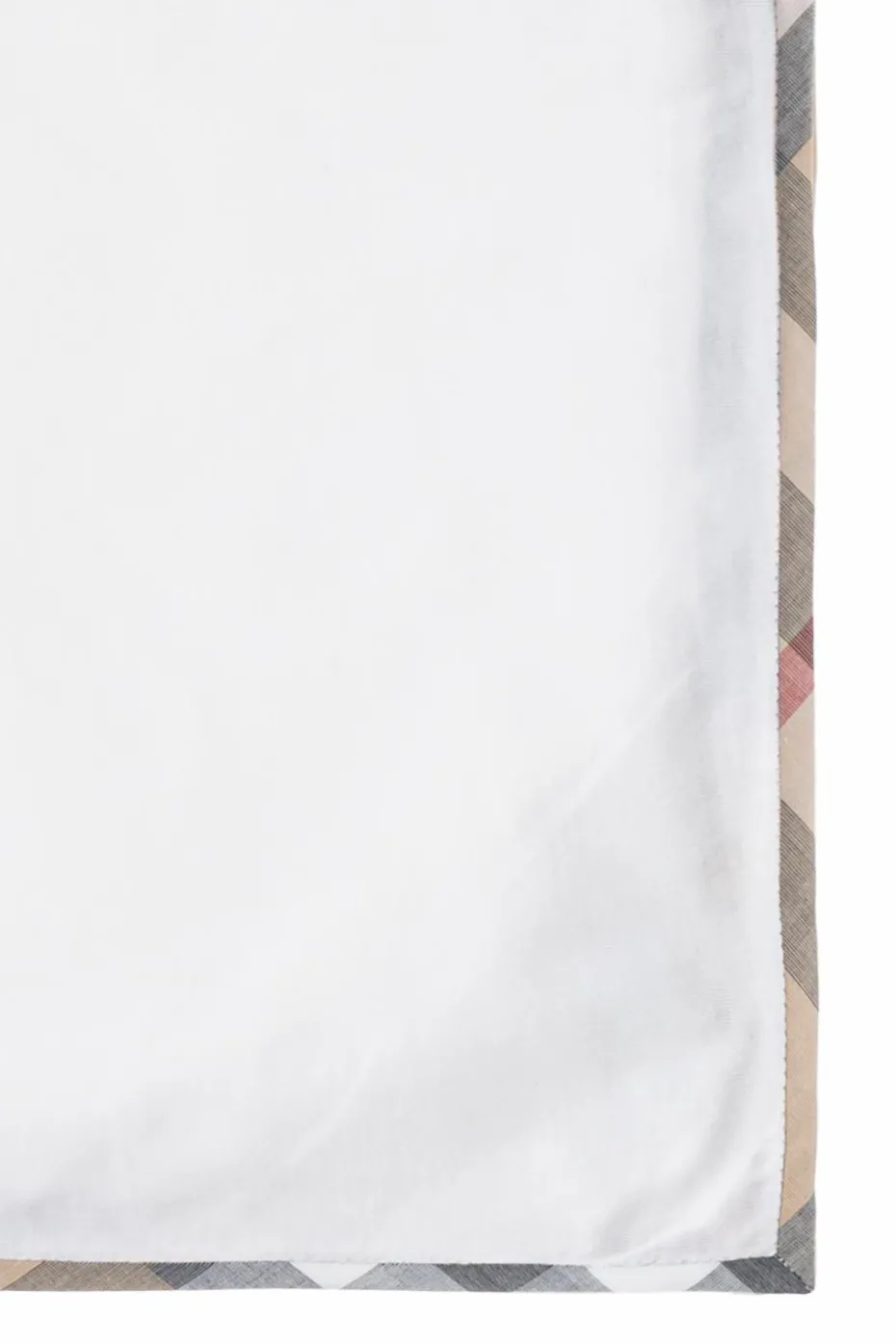 Burberry Kids BIAŁY Kocyk niemowlęcy