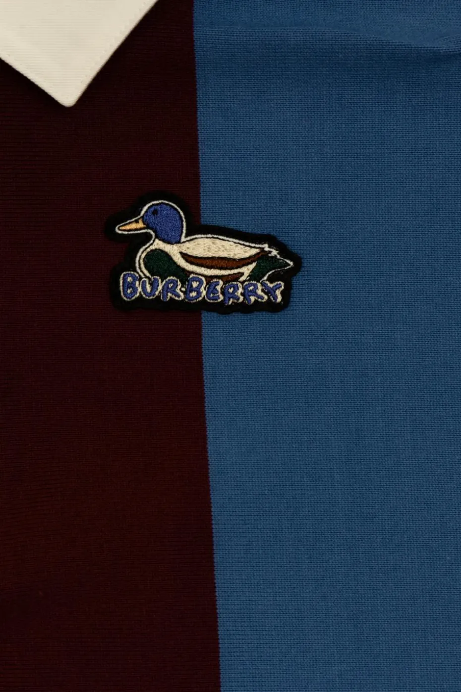 Burberry Kids BORDO Polo z logo