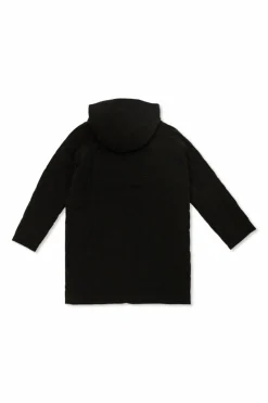 Burberry Kids CZARNY Kurtka kapturem