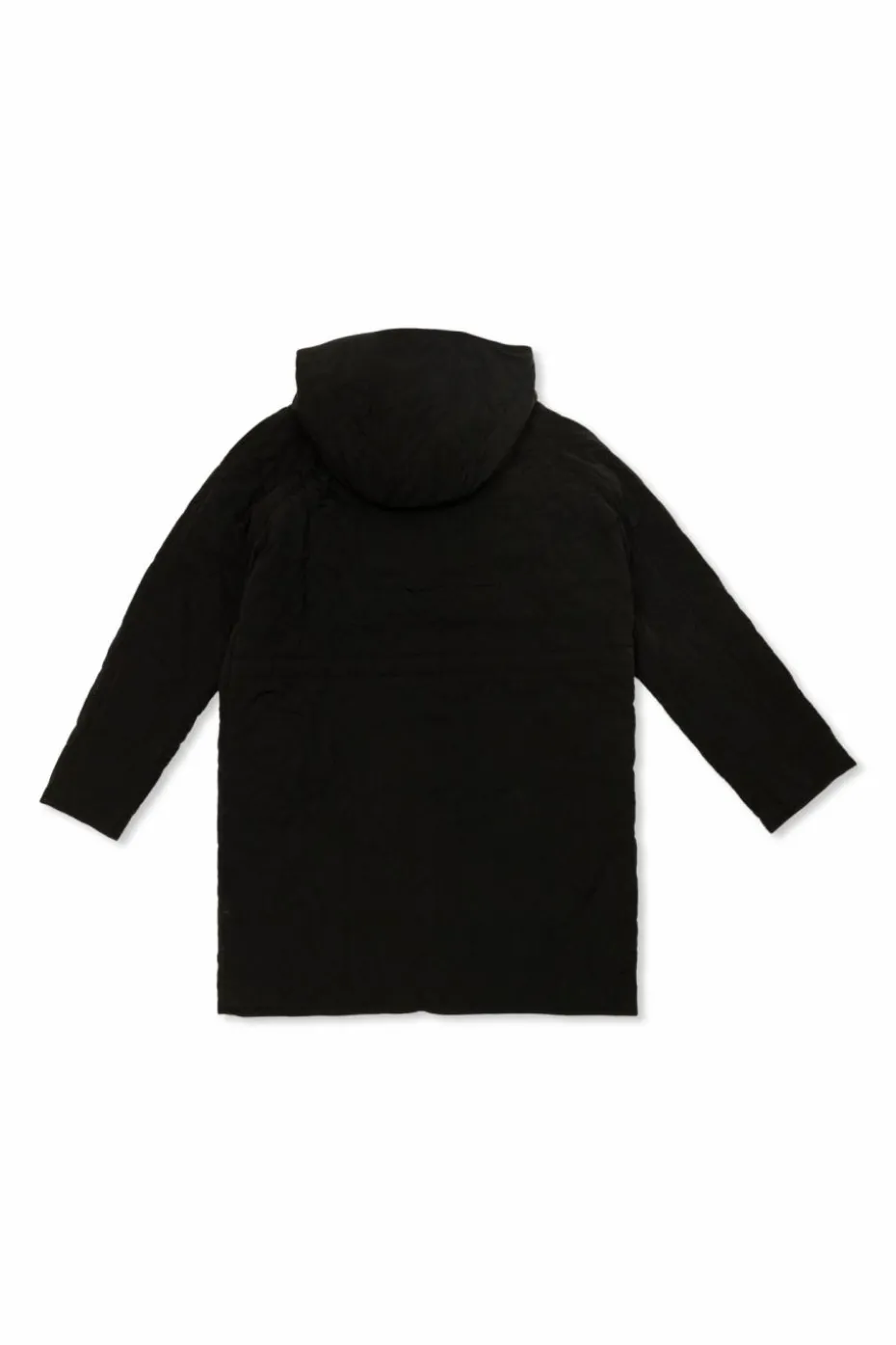 Burberry Kids CZARNY Kurtka kapturem
