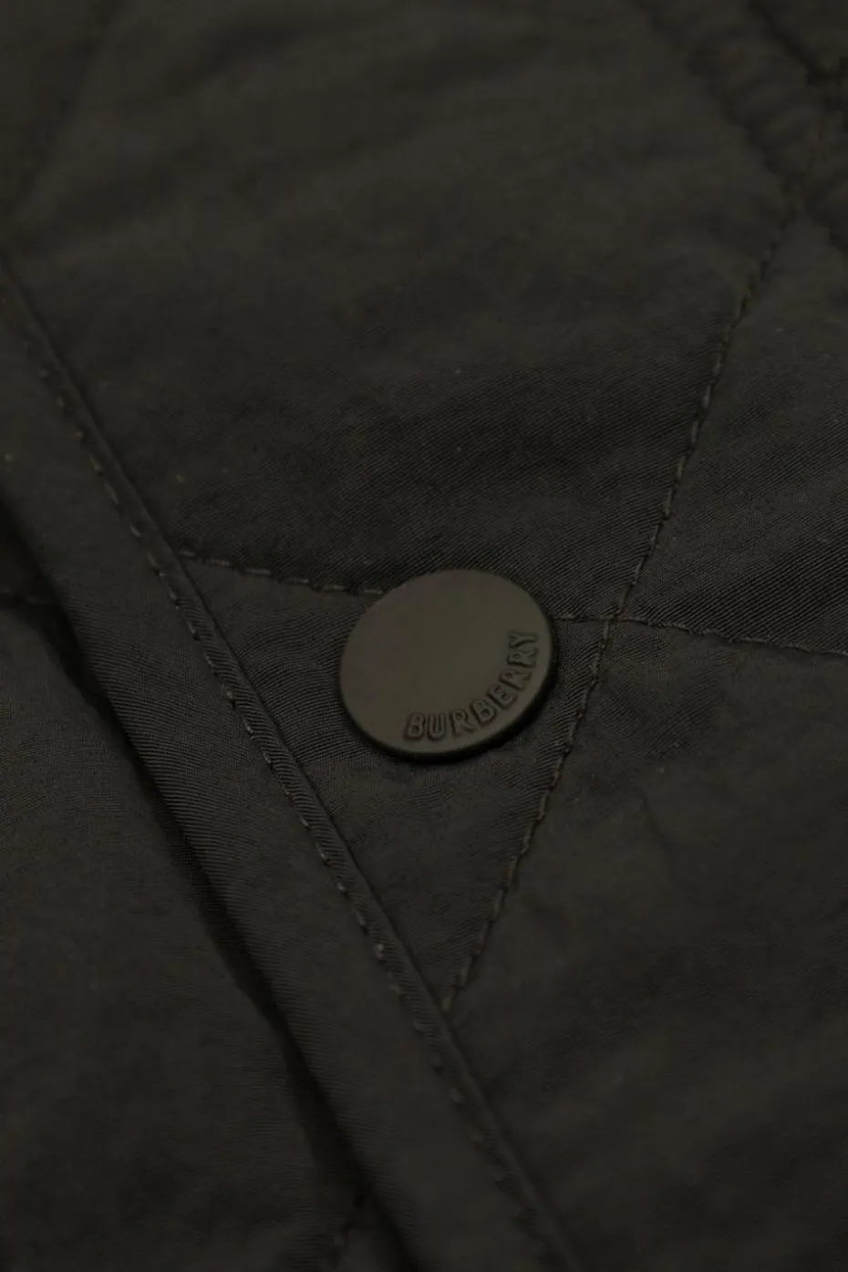 Burberry Kids CZARNY Kurtka kapturem