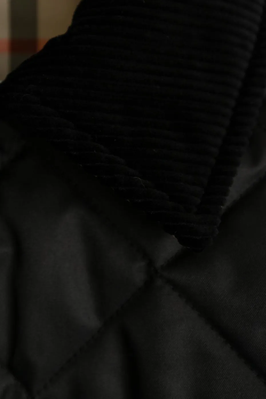 Burberry Kids CZARNY Pikowana kurtka