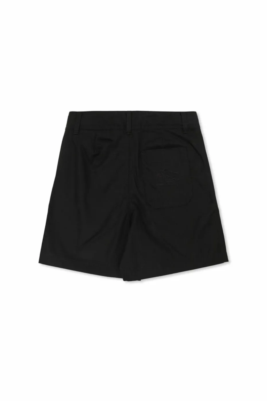 Burberry Kids CZARNY Szorty z logo