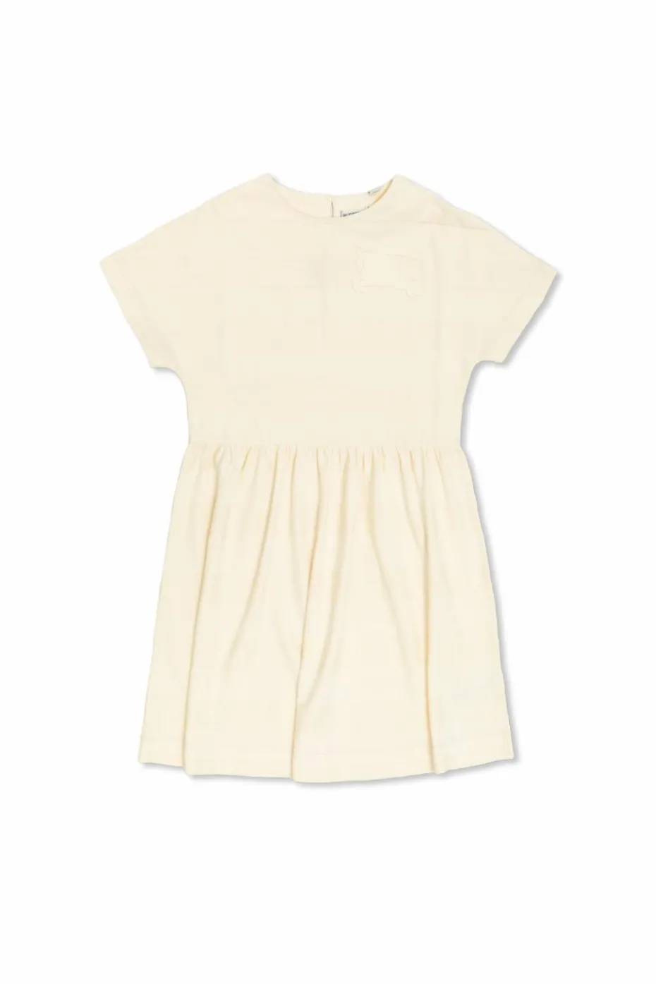 Burberry Kids kremowy Sukienka ze wzorem w pasy