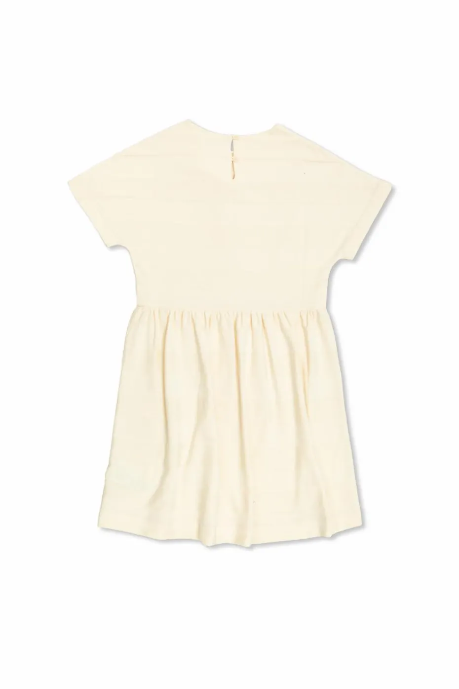 Burberry Kids kremowy Sukienka ze wzorem w pasy