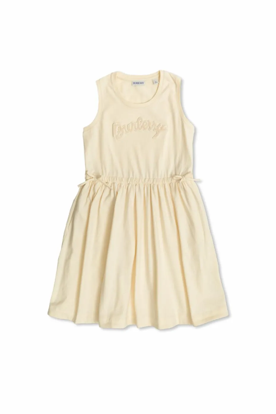 Burberry Kids kremowy Sukienka z logo