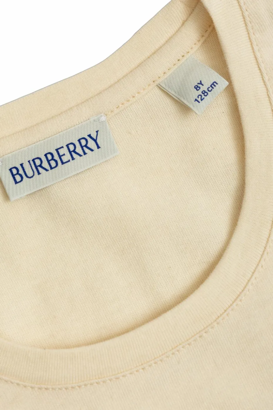 Burberry Kids kremowy Sukienka z logo