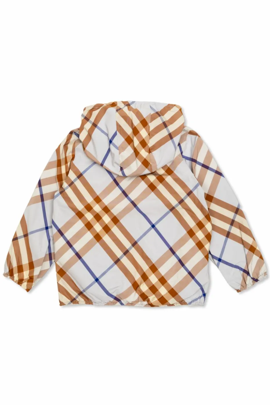 Burberry Kids MULTIKOLOR Dwustronna kurtka z kapturem.