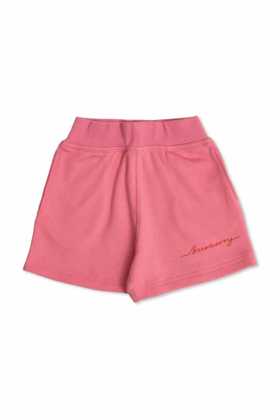 Burberry Kids RÓŻOWY Szorty z logo