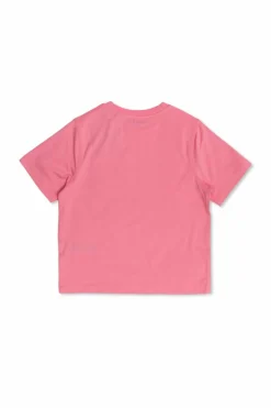 Burberry Kids RÓŻOWY T-shirt z kieszenią