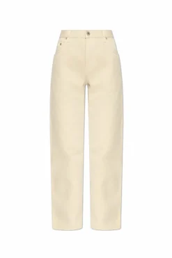 Burberry kremowy Jeansy typu ‘straight’