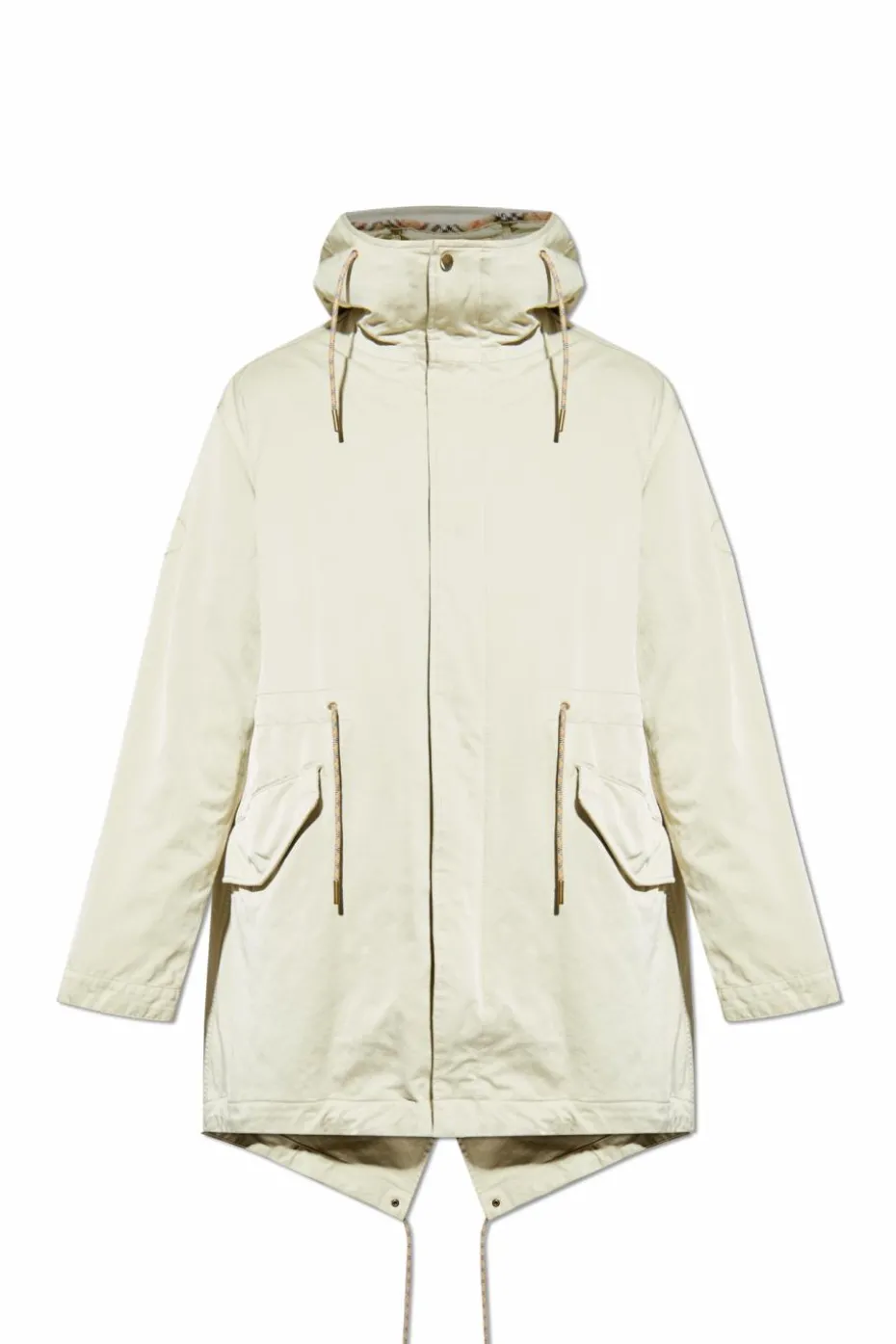 Burberry kremowy Kurtka z kapturem