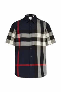 Burberry MULTIKOLOR Koszula ze wzorem w kratę