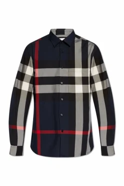 Burberry MULTIKOLOR Koszula ze wzorem w kratę