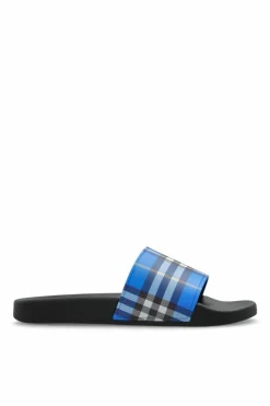 Burberry NIEBIESKI Gumowe klapki