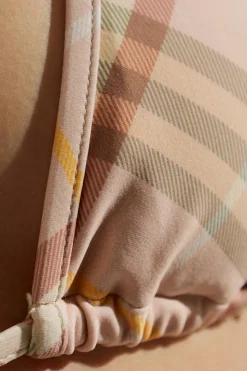 Burberry RÓŻOWY Góra od kostiumu kąpielowego