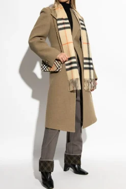 Burberry SZARY Jeansy z prostymi nogawkami