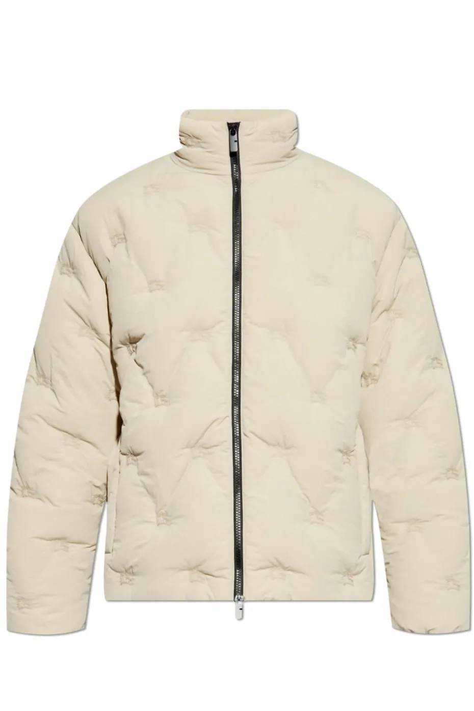 Burberry SZARY Kurtka z logo