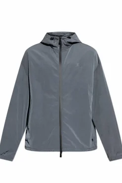 Burberry SZARY Kurtka z kapturem