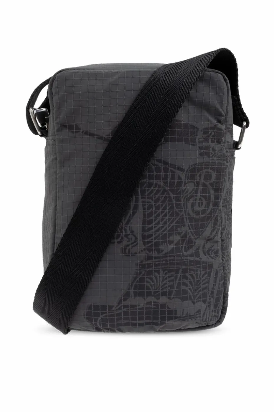 Burberry SZARY Torba na ramię z logo