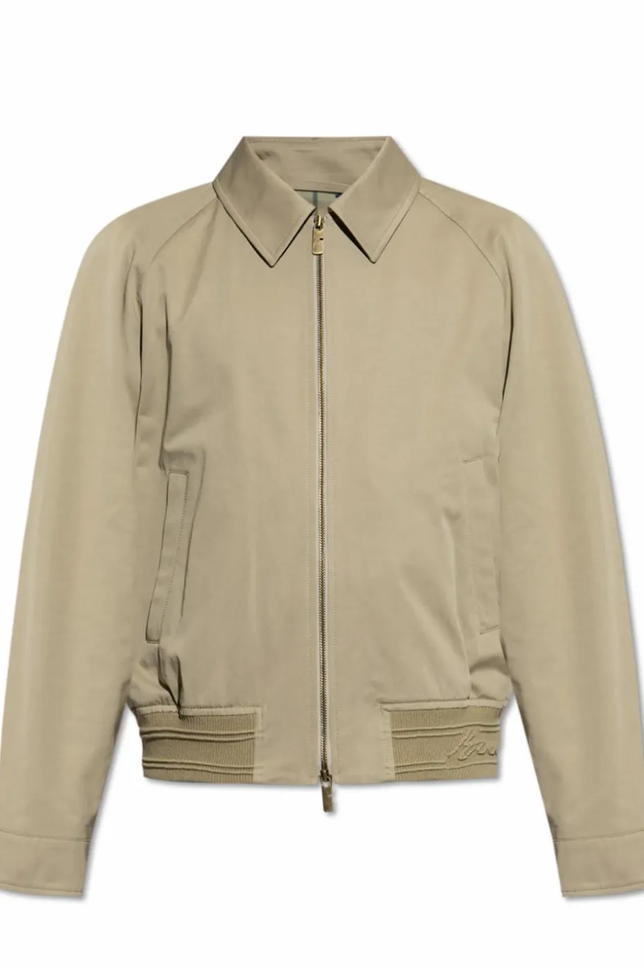Burberry ZIELONY Bawełniana kurtka