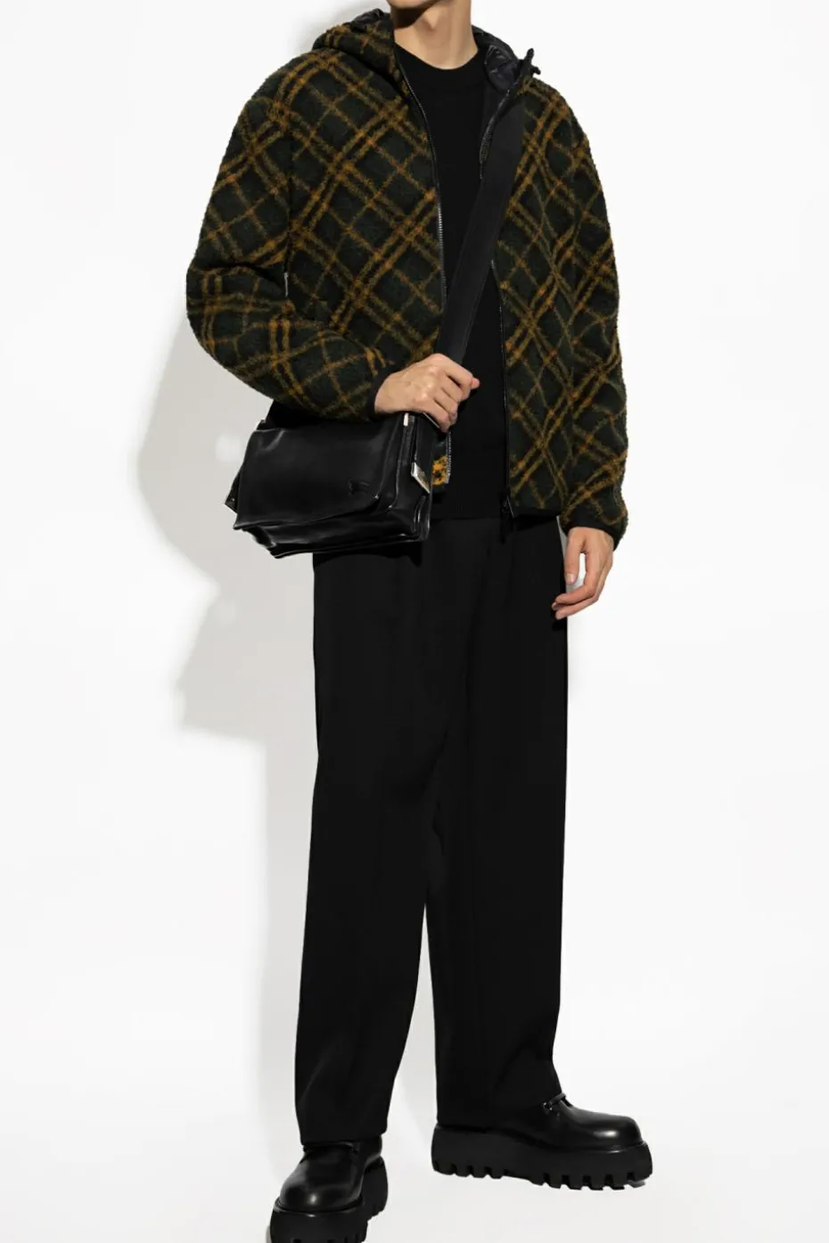 Burberry ZIELONY Dwustronna kurtka